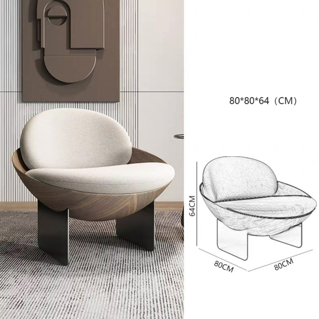 ROSE Modern Lounge Chair - Radical Homes Singapore