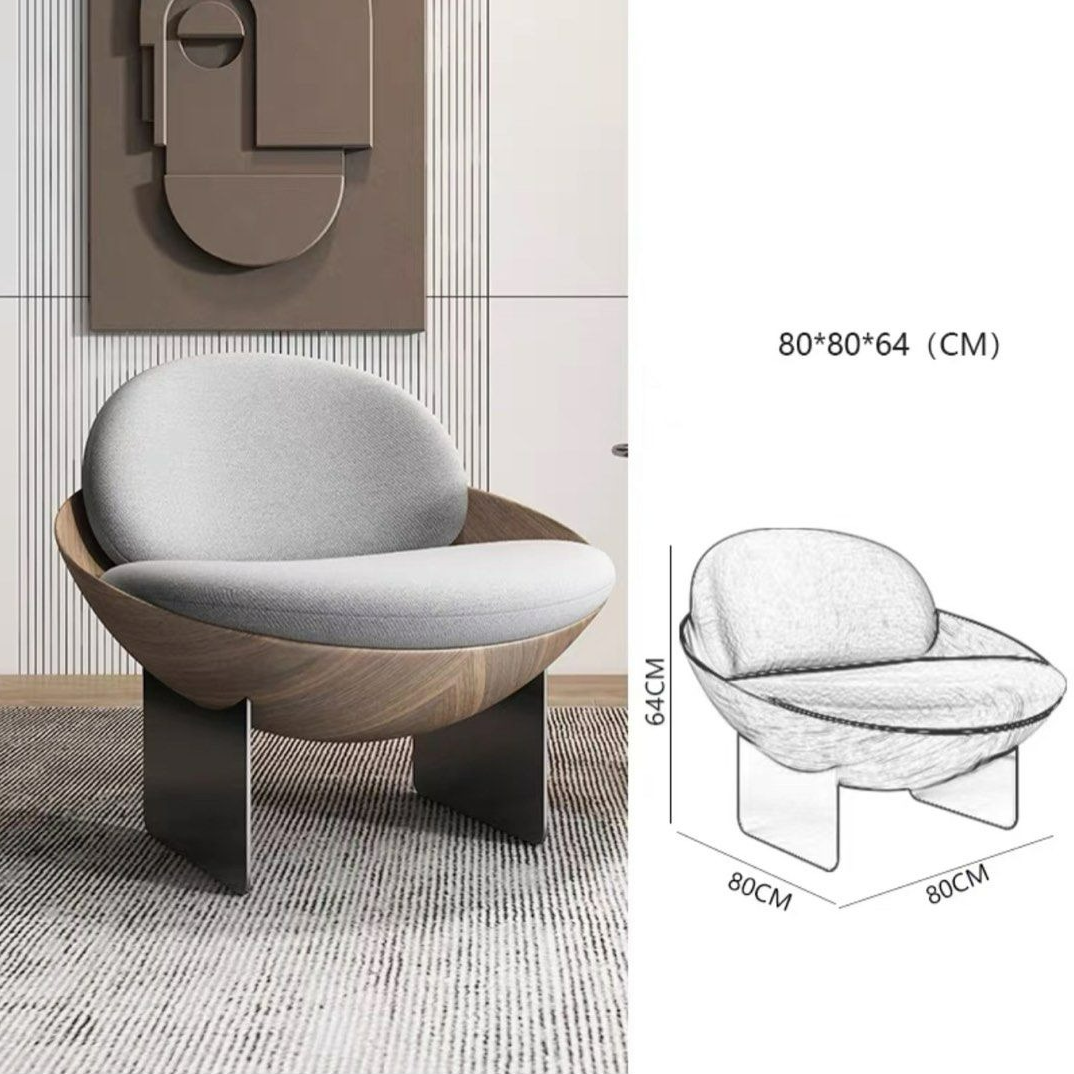 ROSE Modern Lounge Chair - Radical Homes Singapore