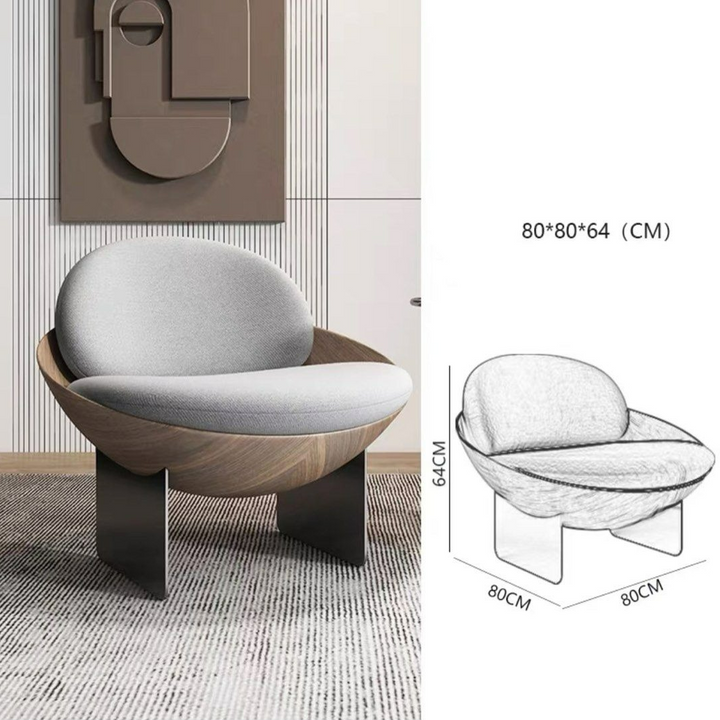 ROSE Modern Lounge Chair - Radical Homes Singapore