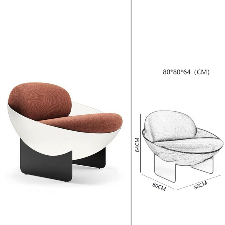 ROSE Modern Lounge Chair - Radical Homes Singapore