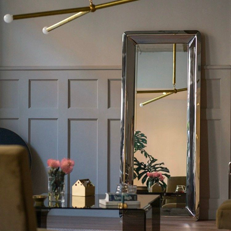 MAITON Modern Stainless Steel Mirror - Radical Homes Singapore