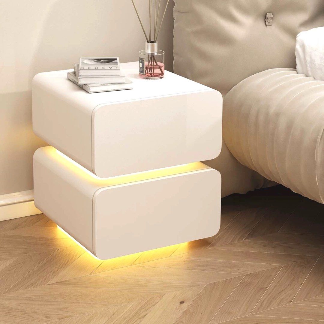 MALONA Modern Floating Bedside Table - Radical Homes Singapore