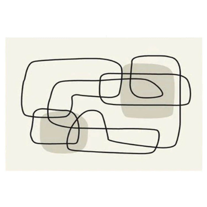 WHIMFERN Abstract Rug