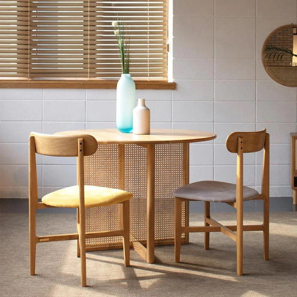 DEXTER Wood Dining Table - Radical Homes Singapore