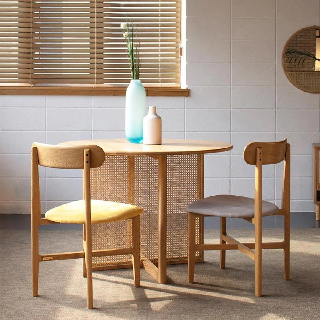 DEXTER Wood Dining Table - Radical Homes Singapore