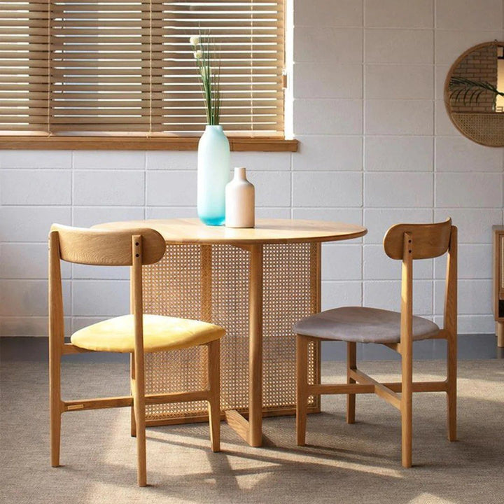 DEXTER Wood Dining Table - Radical Homes Singapore