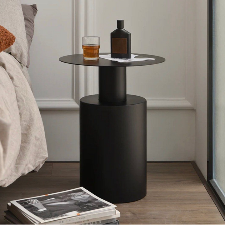 CARLOS Round Side Table - Radical Homes Singapore