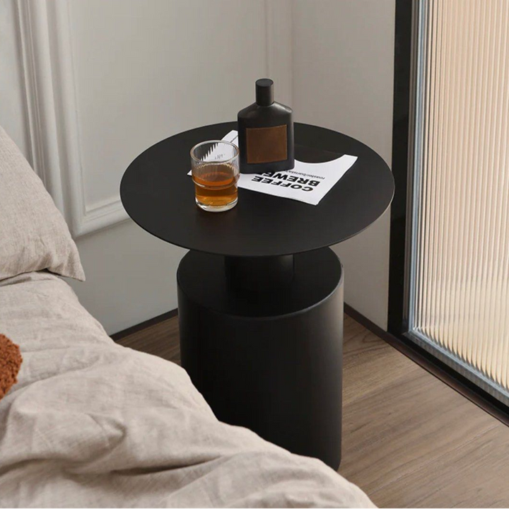 CARLOS Round Side Table - Radical Homes Singapore