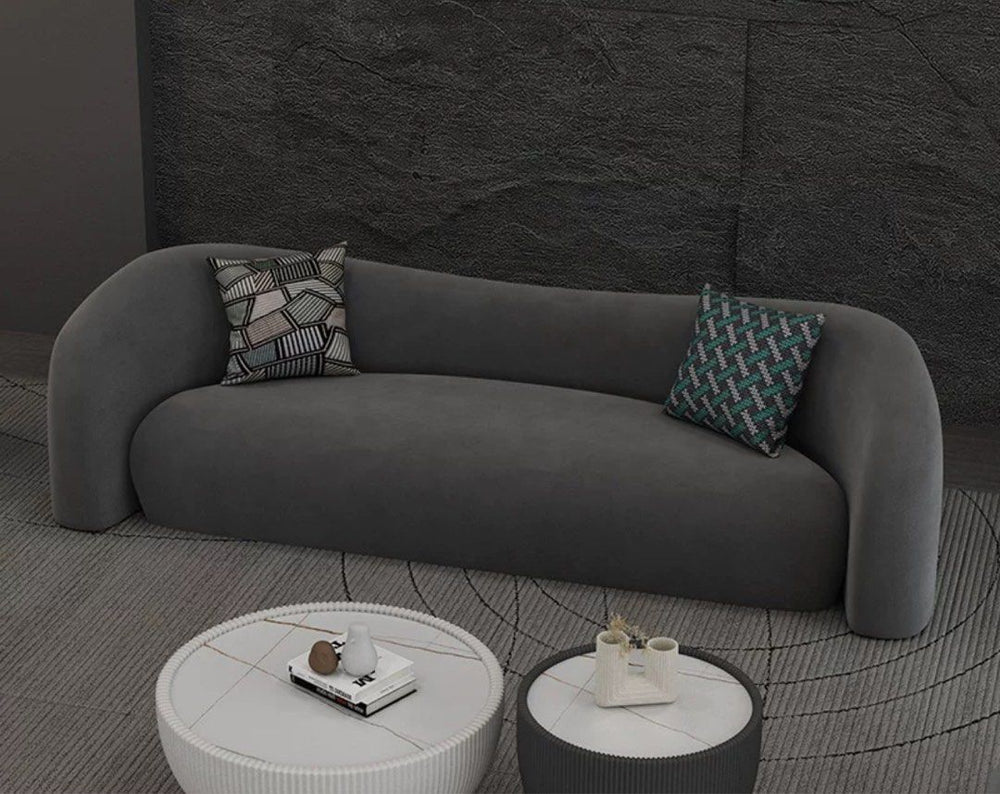 MARSHEL Modern Velvet Sofa - Radical Homes Singapore