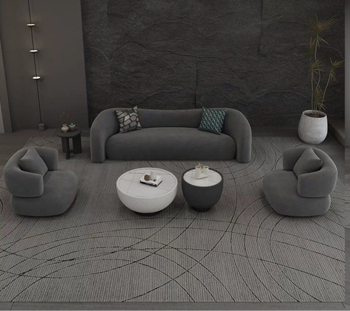 MARSHEL Modern Velvet Sofa - Radical Homes Singapore