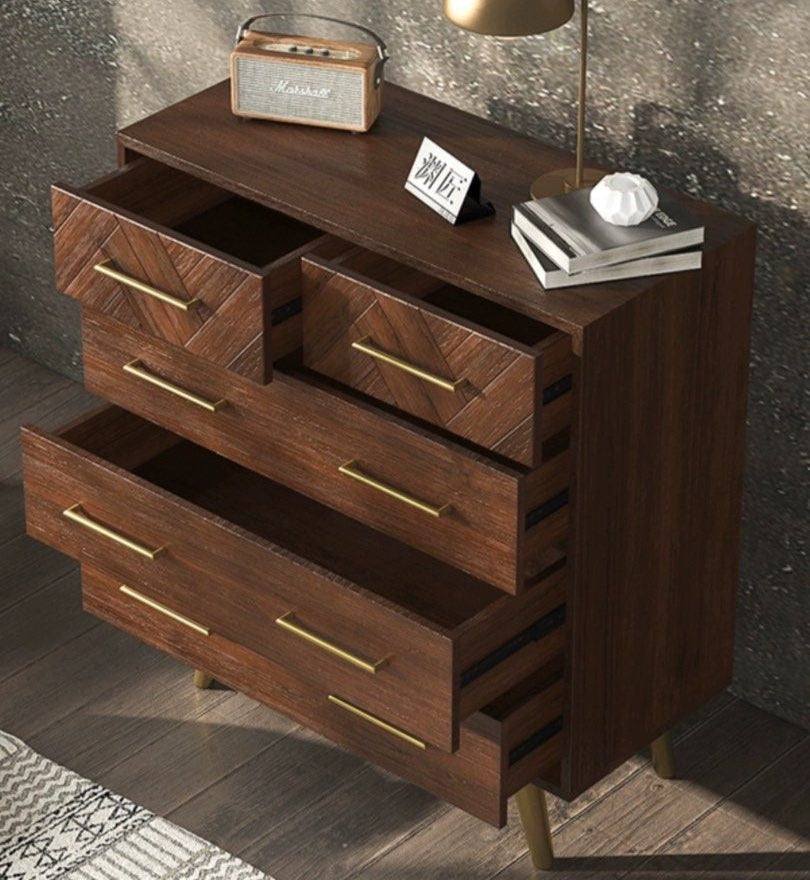 DOMITIANA Herringbone Chest Of Drawers - Radical Homes Singapore