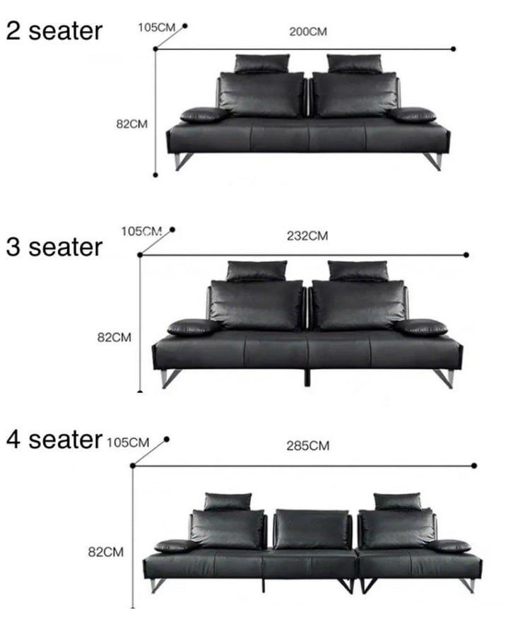 ORELAN Modern Slider Sofa - Radical Homes Singapore