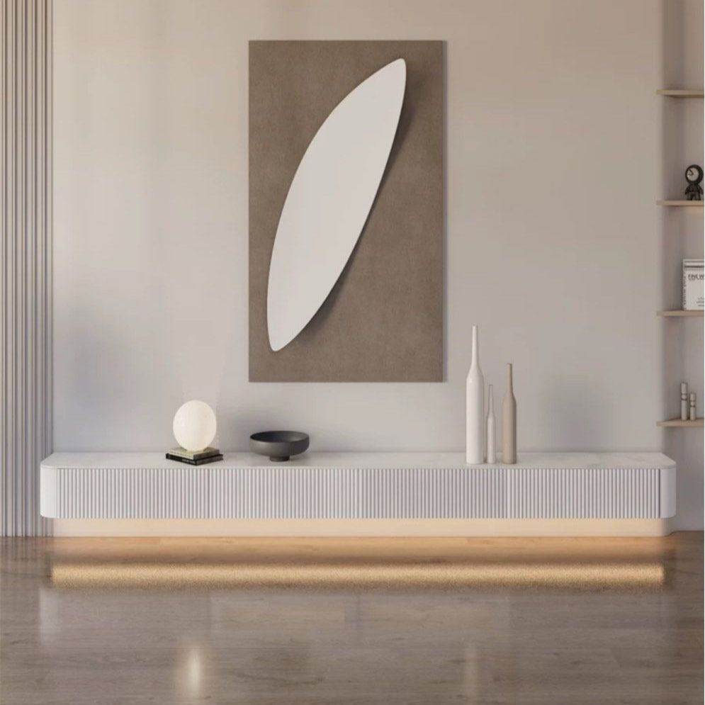 GURI Modern LED TV Console & Coffee Table - Radical Homes Singapore