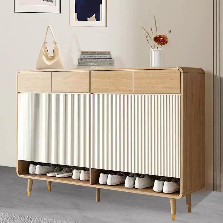 MAEVORI Japandi Shoe Cabinet - Cassa Haus Singapore