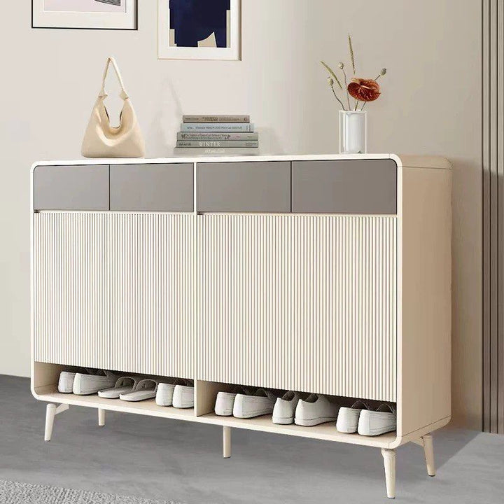 MAEVORI Japandi Shoe Cabinet - Cassa Haus Singapore