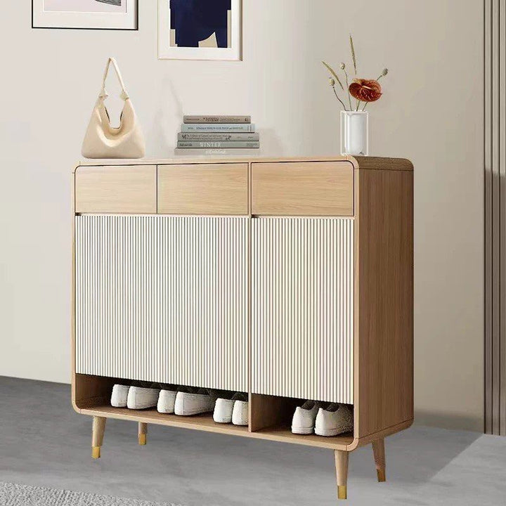 MAEVORI Japandi Shoe Cabinet - Cassa Haus Singapore