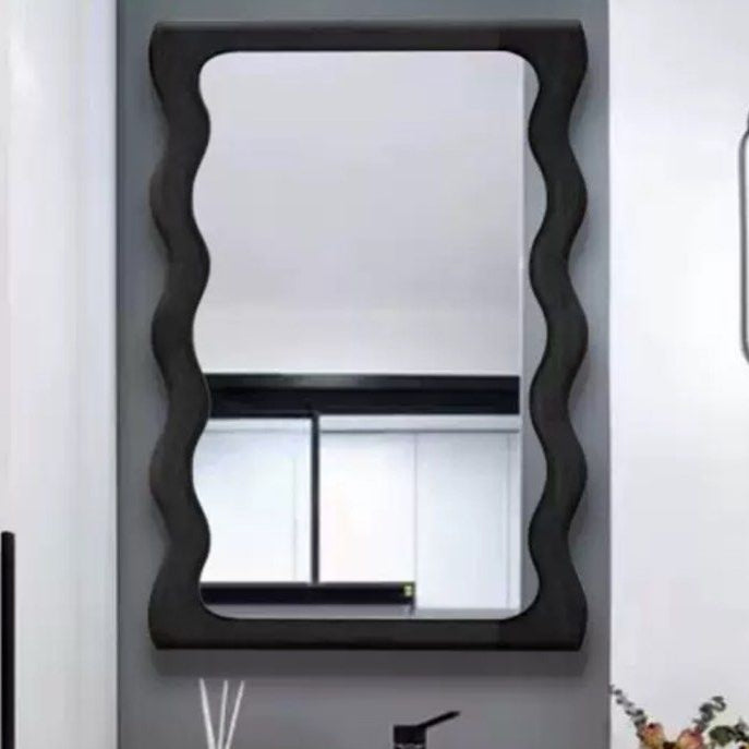 MAZAL Modern Curvy Wall Mirror - Radical Homes Singapore
