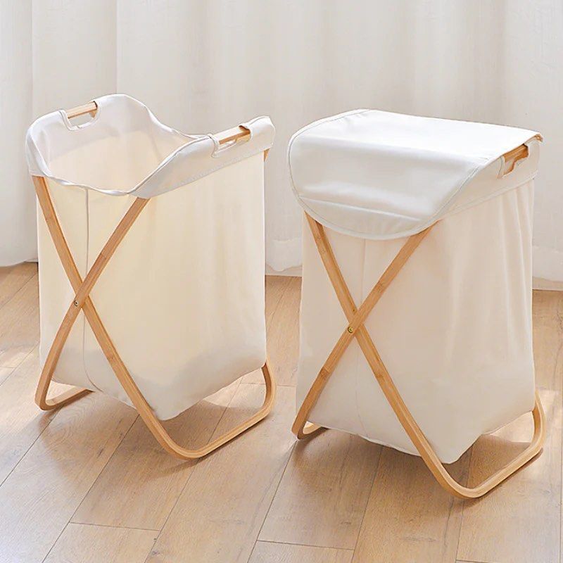 MCGRE Bamboo Laundry Basket - Radical Homes Singapore
