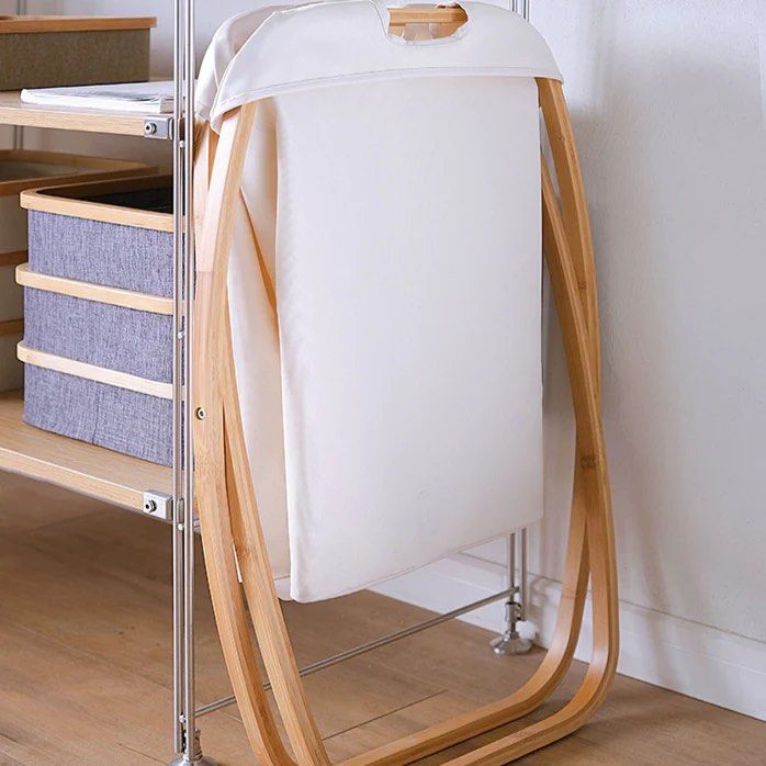 MCGRE Bamboo Laundry Basket - Radical Homes Singapore