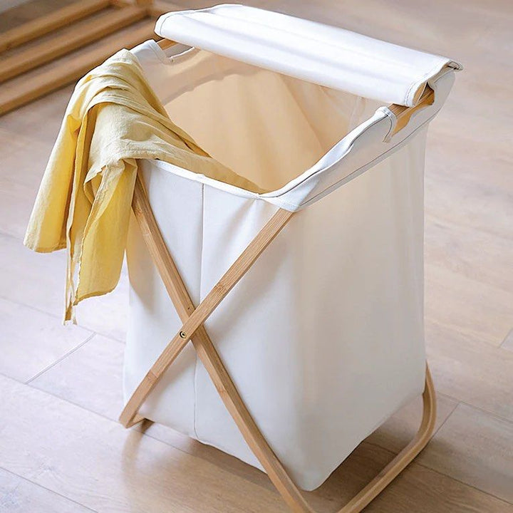 MCGRE Bamboo Laundry Basket - Radical Homes Singapore