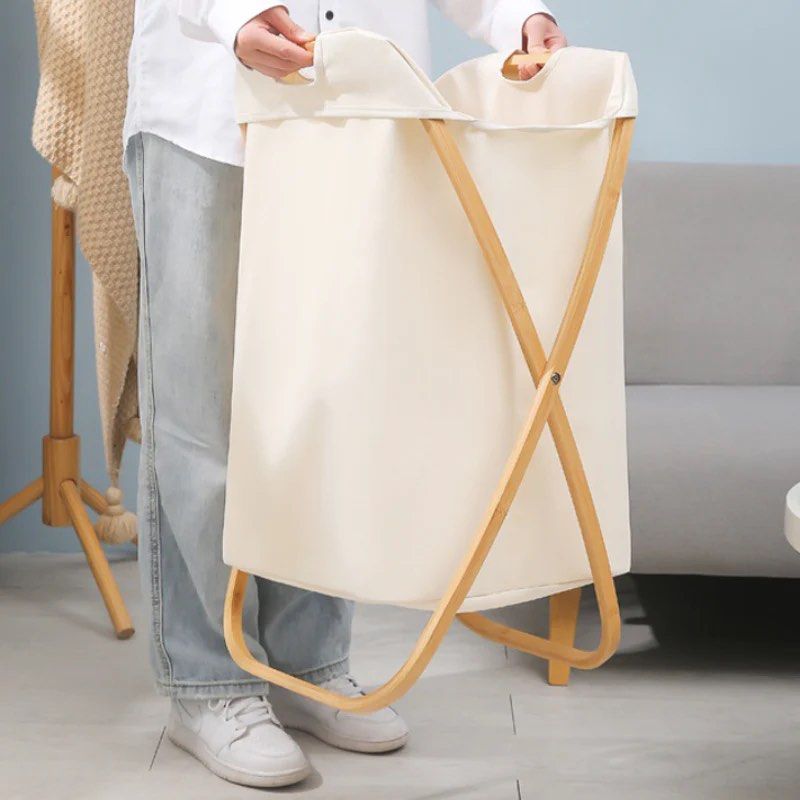 MCGRE Bamboo Laundry Basket - Radical Homes Singapore