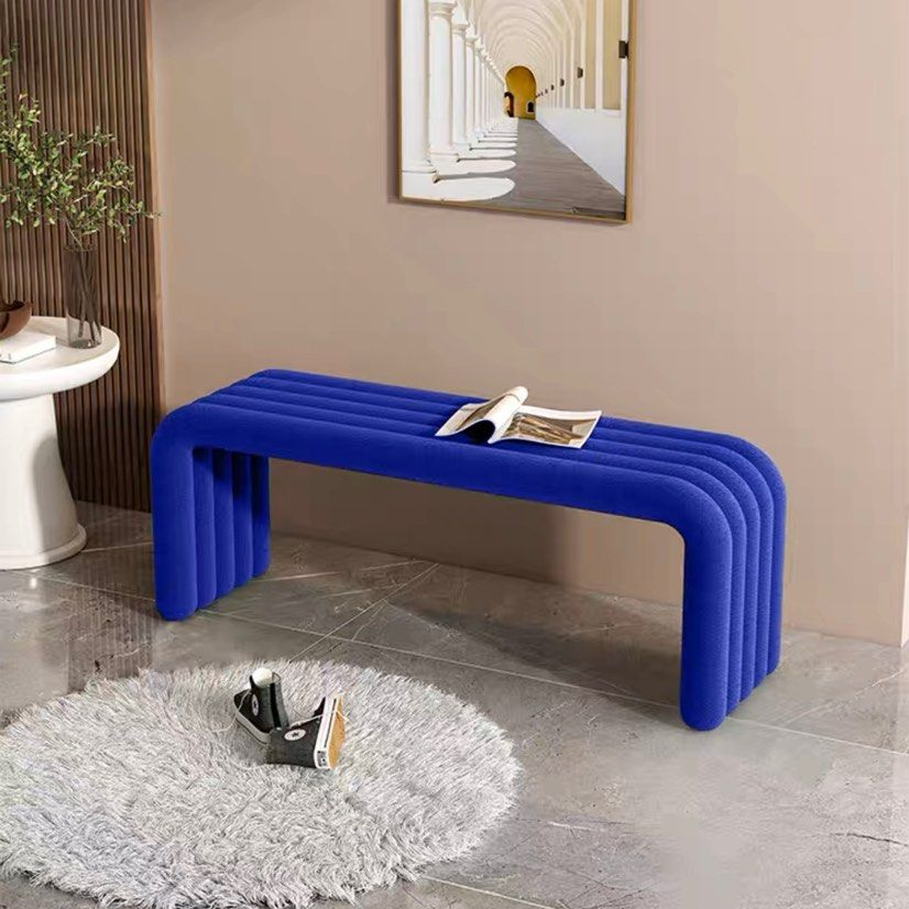TARRYN Modern Boucle Bench - Radical Homes Singapore