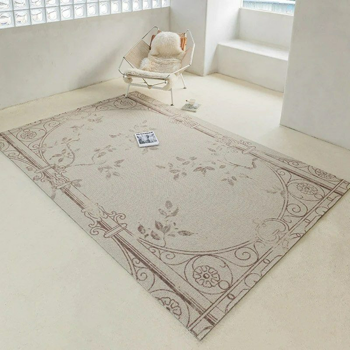 OSBY Floral Wool Area Rug - Radical Homes Singapore