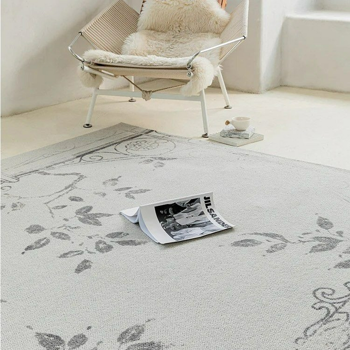 OSBY Floral Wool Area Rug - Radical Homes Singapore
