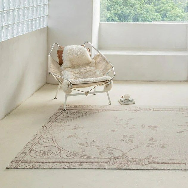OSBY Floral Wool Area Rug - Radical Homes Singapore