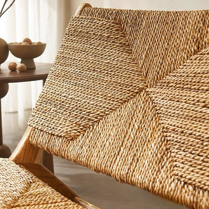 IVY Rustic Rope Woven Lounge Chair - Radical Homes Singapore