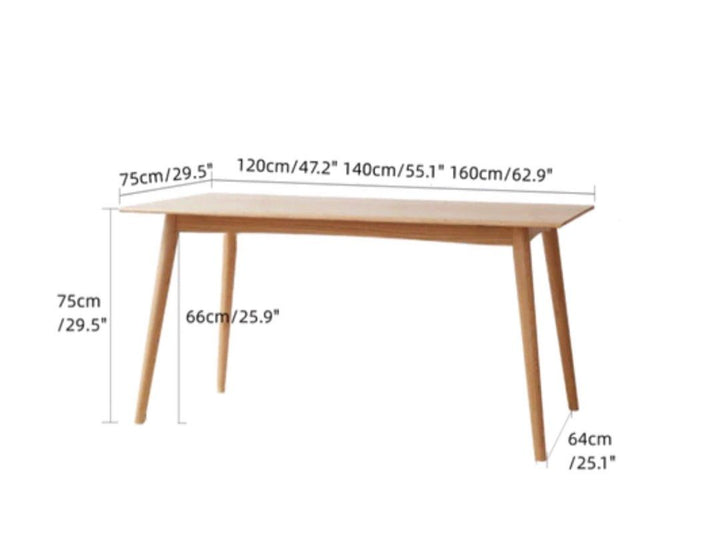 ETHANIEL Dining Table - Radical Homes Singapore