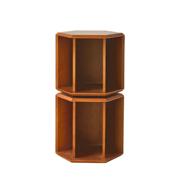 MERCIUS Revolving Geometric Bookcase - Radical Homes Singapore