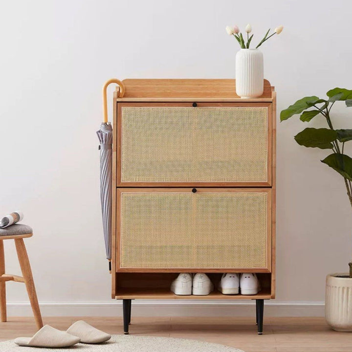 MERS Rustic Shoe Cabinet - Radical Homes Singapore