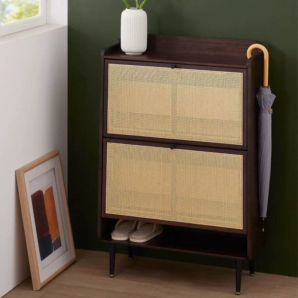 MERS Rustic Shoe Cabinet - Radical Homes Singapore