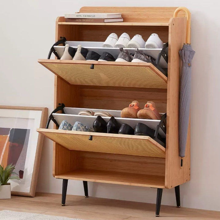 MERS Rustic Shoe Cabinet - Radical Homes Singapore