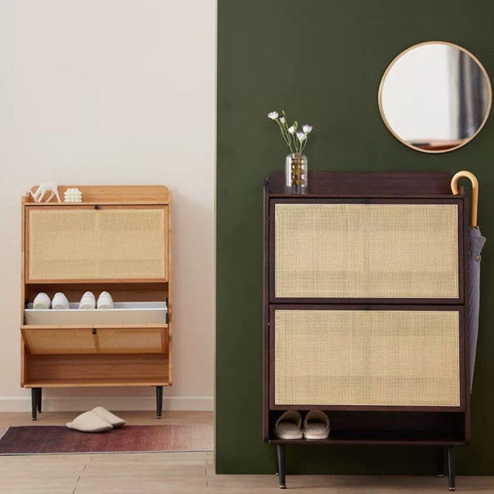 MERS Rustic Shoe Cabinet - Radical Homes Singapore