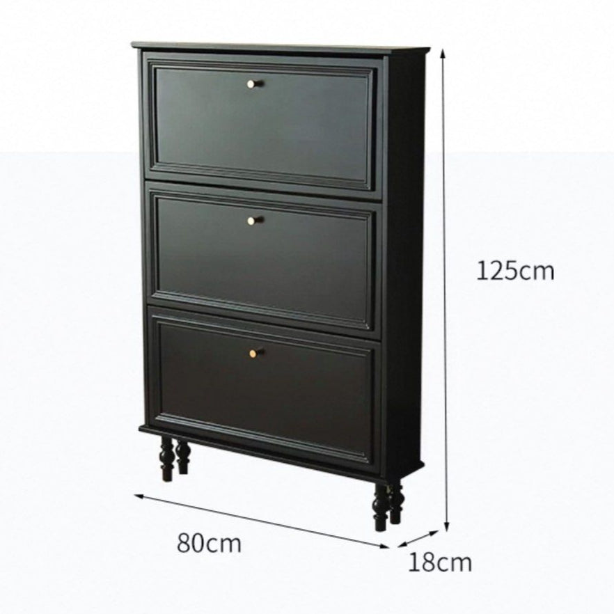 MESIEN Victorian Slim Shoe Cabinet - Radical Homes Singapore