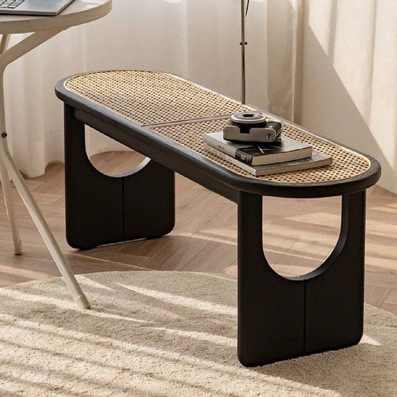 CHARIS Vintage Rattan Bench - Radical Homes Singapore