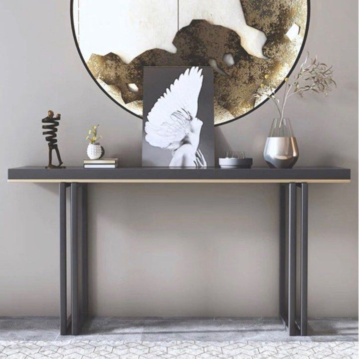 LIRA Modern Solid Wood Console Table - Radical Homes Singapore