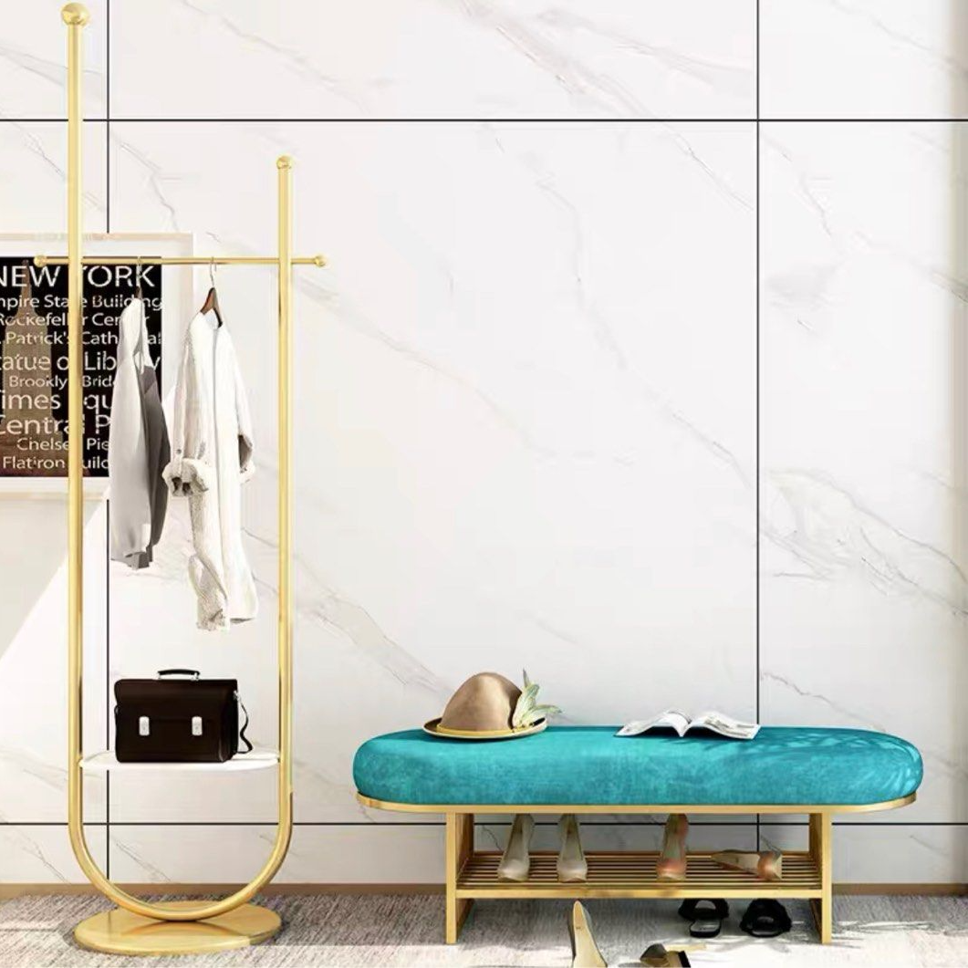 VELVETINE Modern Hallway Velvet Bench - Cassa Haus Singapore