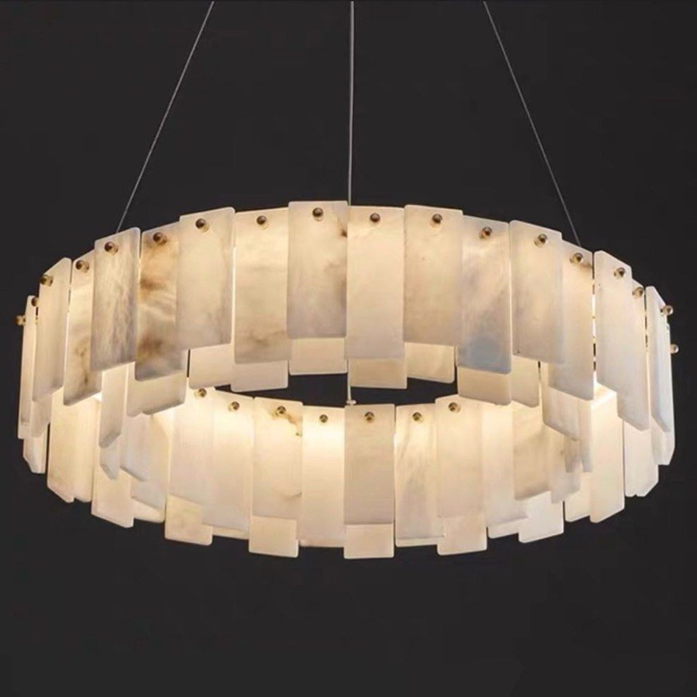 MIJO Modern Marble Chandelier - Radical Homes Singapore