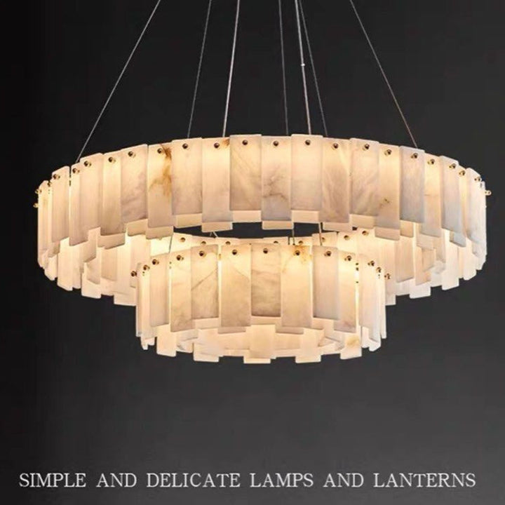 MIJO Modern Marble Chandelier - Radical Homes Singapore