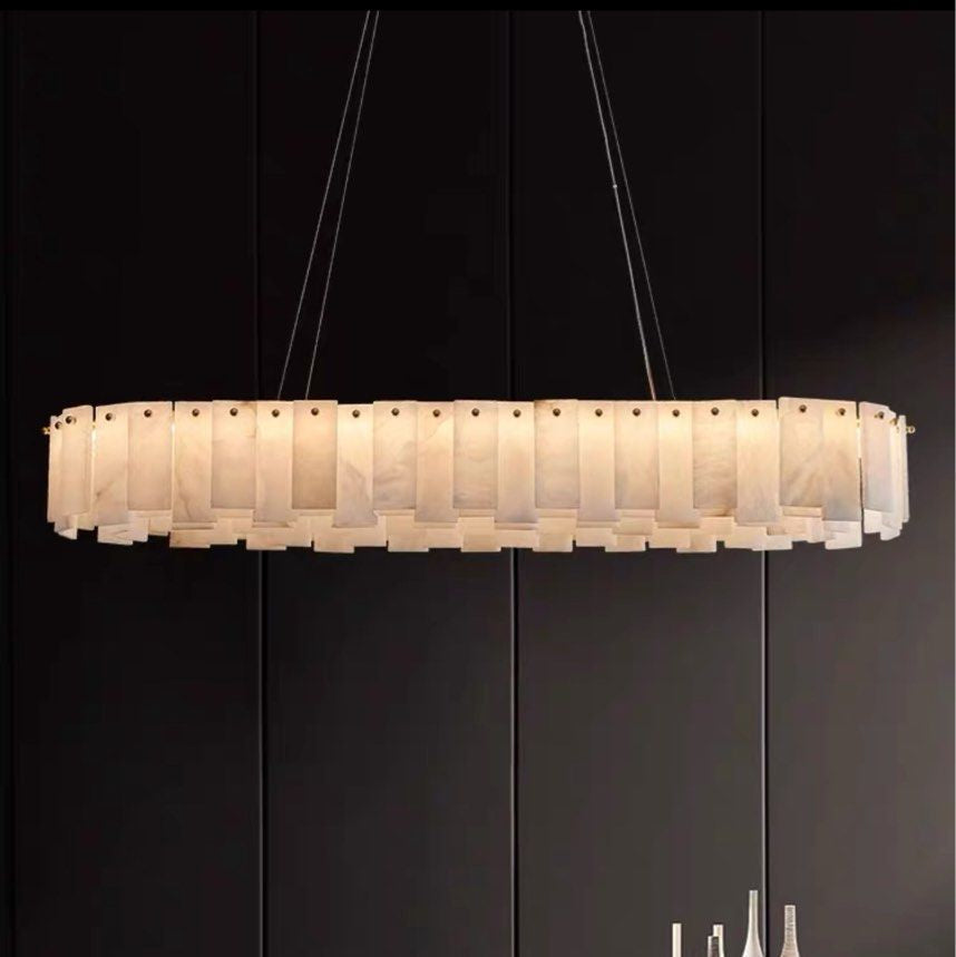 MIJO Modern Marble Chandelier - Radical Homes Singapore