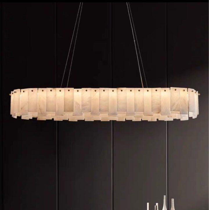 MIJO Modern Marble Chandelier - Radical Homes Singapore
