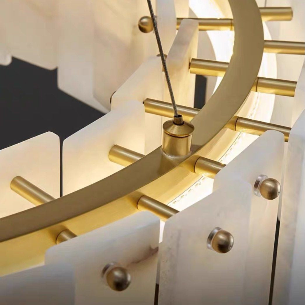 MIJO Modern Marble Chandelier - Radical Homes Singapore