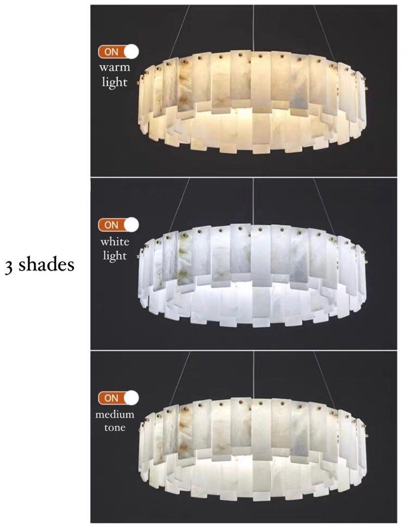 MIJO Modern Marble Chandelier - Radical Homes Singapore
