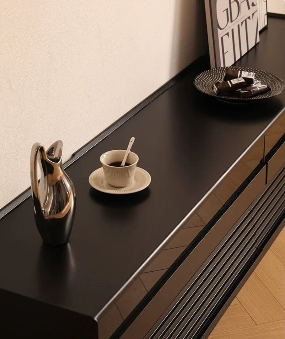 VANTEN Modern Solid Wood TV Cabinet - Radical Homes Singapore