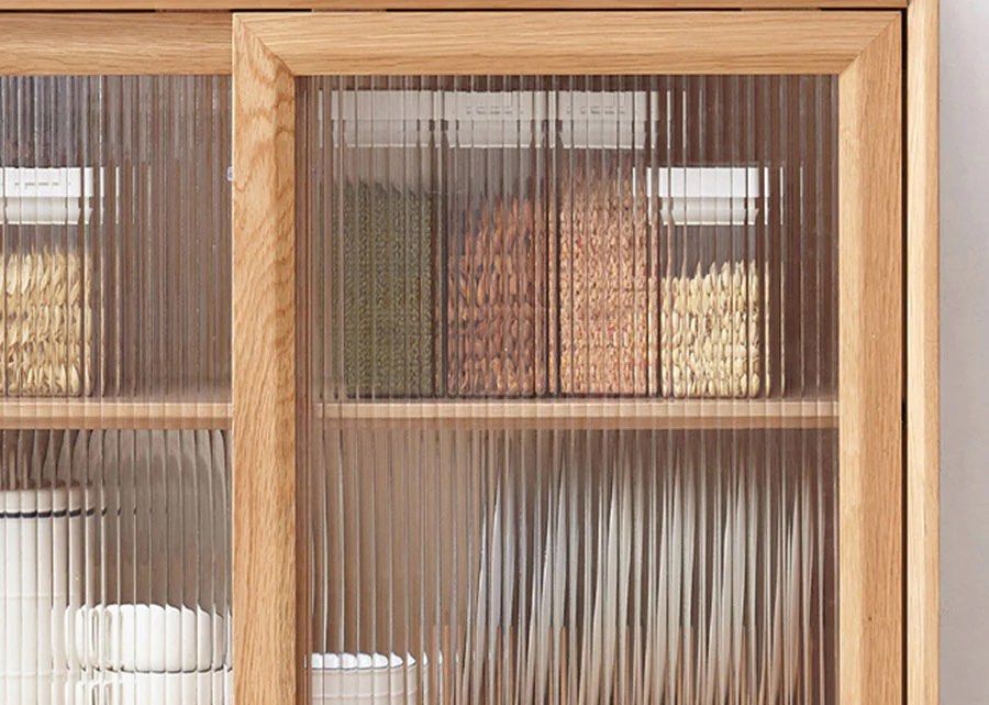 DWAYNE Solid Wood Sideboard - Radical Homes Singapore