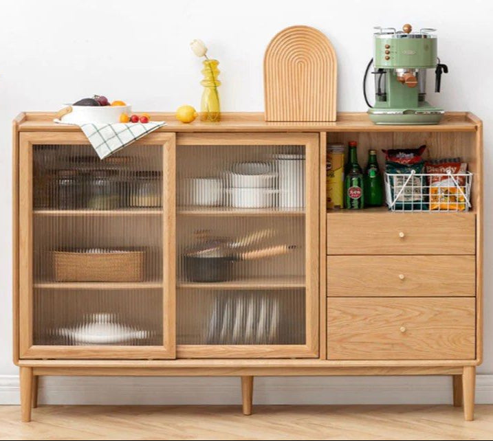 DWAYNE Solid Wood Sideboard - Radical Homes Singapore