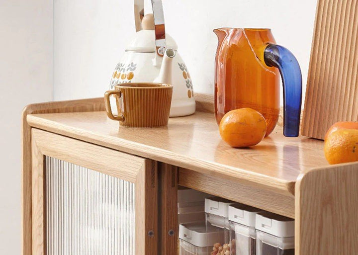 DWAYNE Solid Wood Sideboard - Radical Homes Singapore